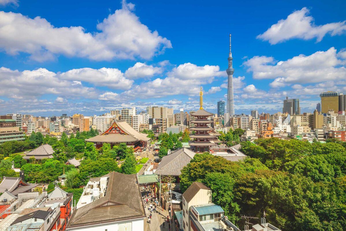 AIFS-Japan-Tokoyo-Aussicht-Historische-Gebäude-Kultur-und-Moderne