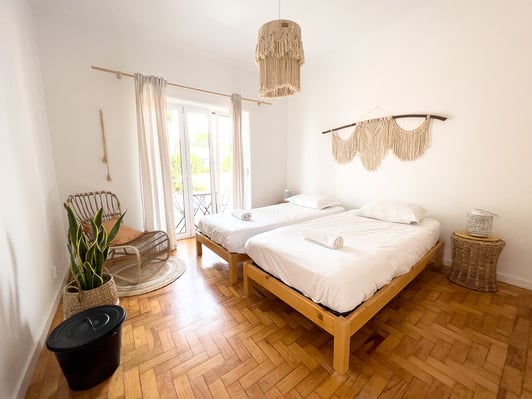 AIFS-Surfkurs-Portugal-Unterkunft-Gotadagua-Einzelbett