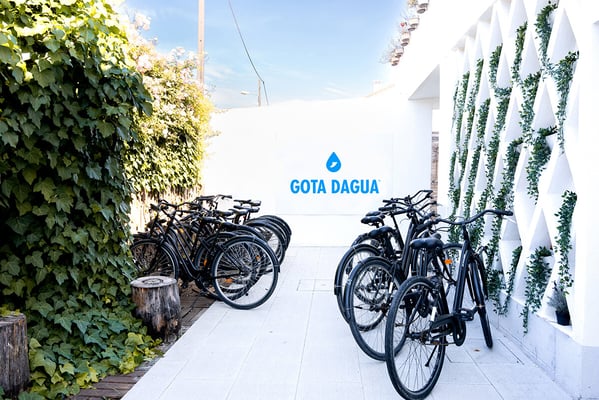 AIFS-Surfkurs-Portugal-Unterkunft-Gotadagua-Fahrrad-Eingang