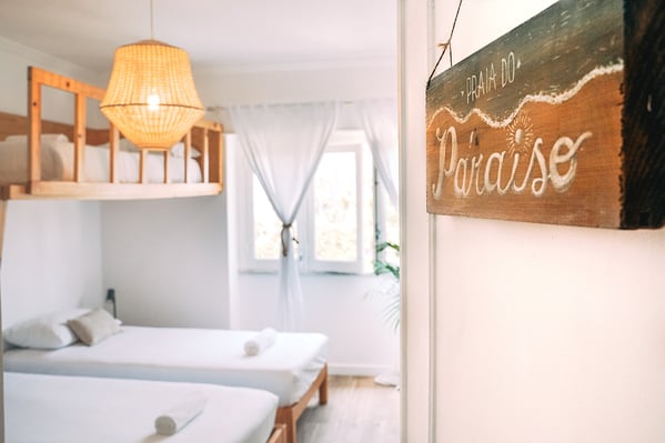 AIFS-Surfkurs-Portugal-Unterkunft-Gotadagua-Mehrbettzimmer