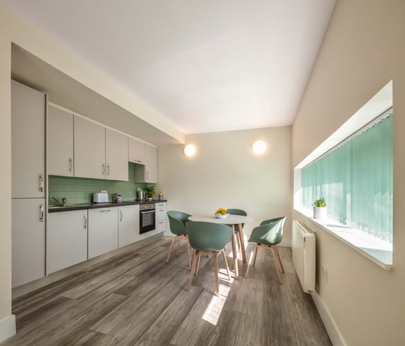 Das Esszimmer in der Unterkunft in Cork bei einem Auslandspraktikum mit AIFS.