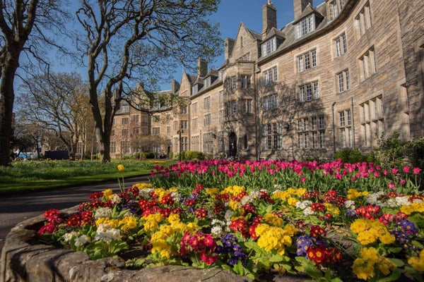 aifs-studieren-im-ausland-schottland-partnerfotos-st-andrews-university-campus-tulpen