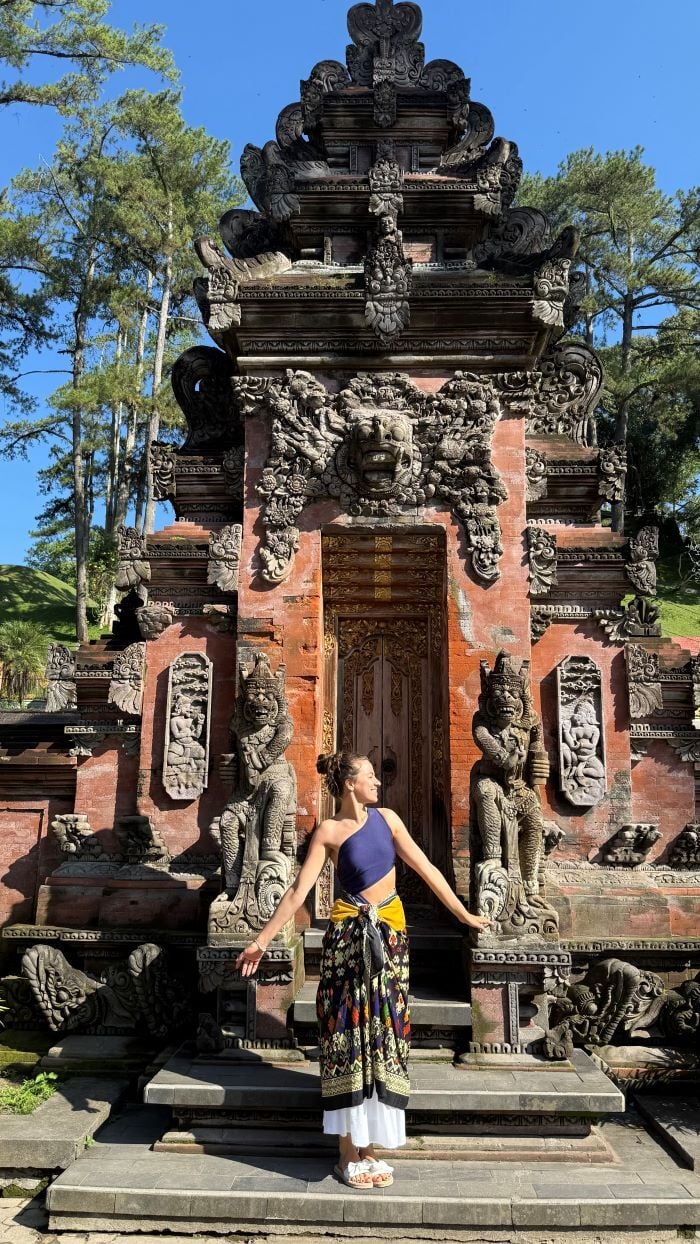 Tempel bei der Culture Week in Bali mit AIFS
