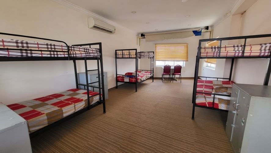 Mehrbettzimmer in der Unterkunft bei der Freiwilligenarbeit in Vietnam mit AIFS
