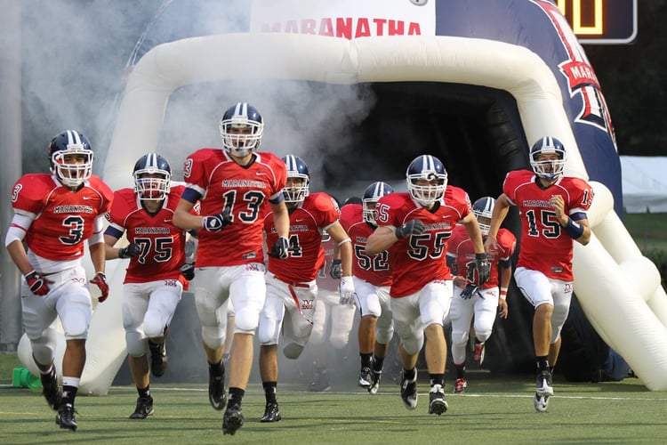 Football an der Maranatha High School in den USA