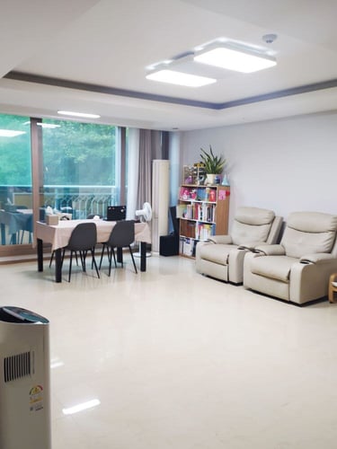Ein Wohnzimmer einer Gastfamilie bei der Sprachreise in Südkorea mit AIFS