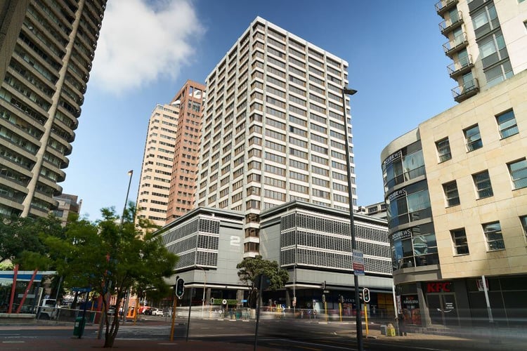 Gebäude der Sprachschule in Südafrika