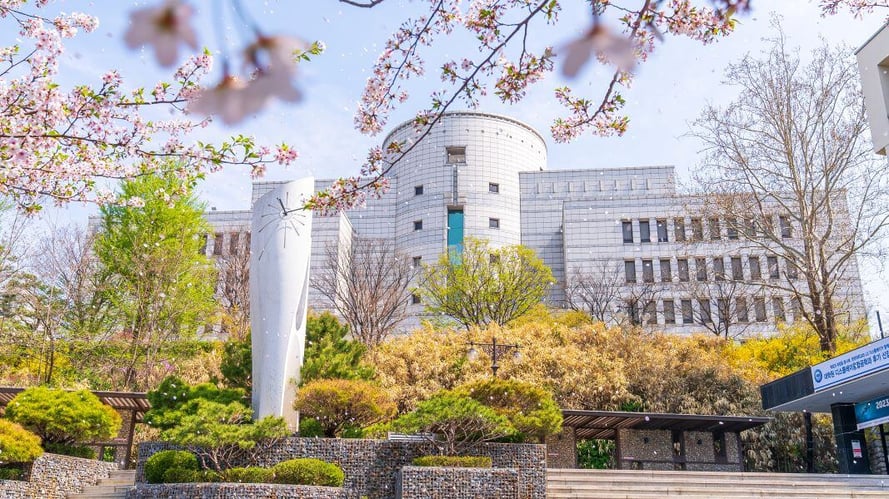 Foto vom Campus der Hanyang University in Südkorea mit AIFS