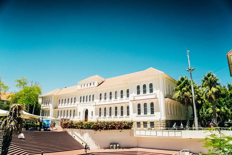 Campus der Stellenbosch Universität in Südafrika