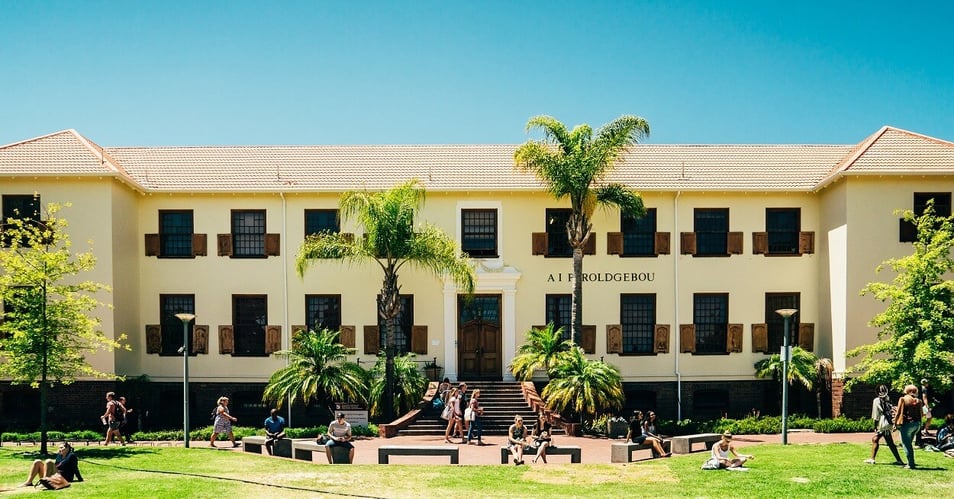 Campus der Stellenbosch Universität in Kapstadt