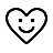 Lächelndes Herz Icon