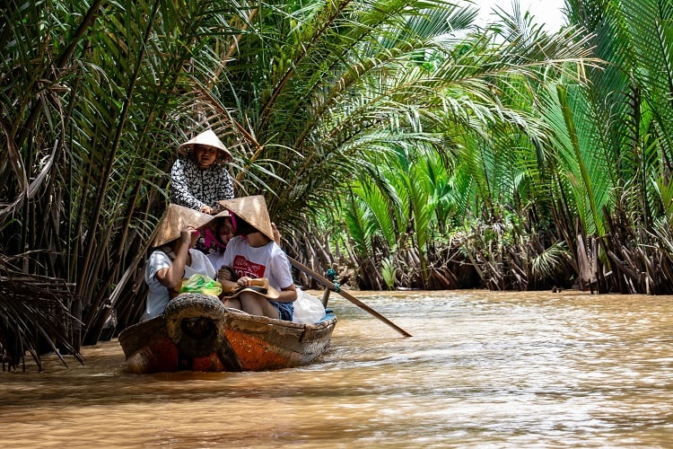 Mekong Delta in Vietnam beim Adventure Trip mit AIFS
