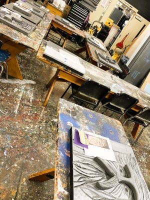 aifs-schüleraustausch-usa-the-harvey-school-kunstraum