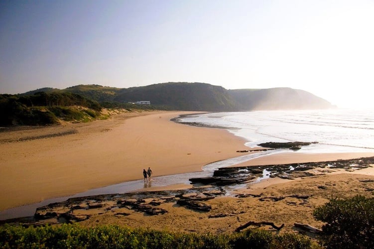 Strand beim Surfcamp ins Südafrika mit AIFS