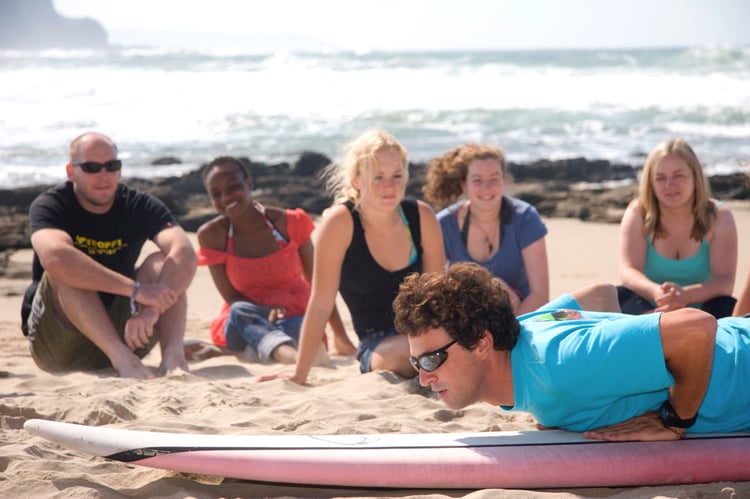 Surfcamp in Südafrika mit AIFS