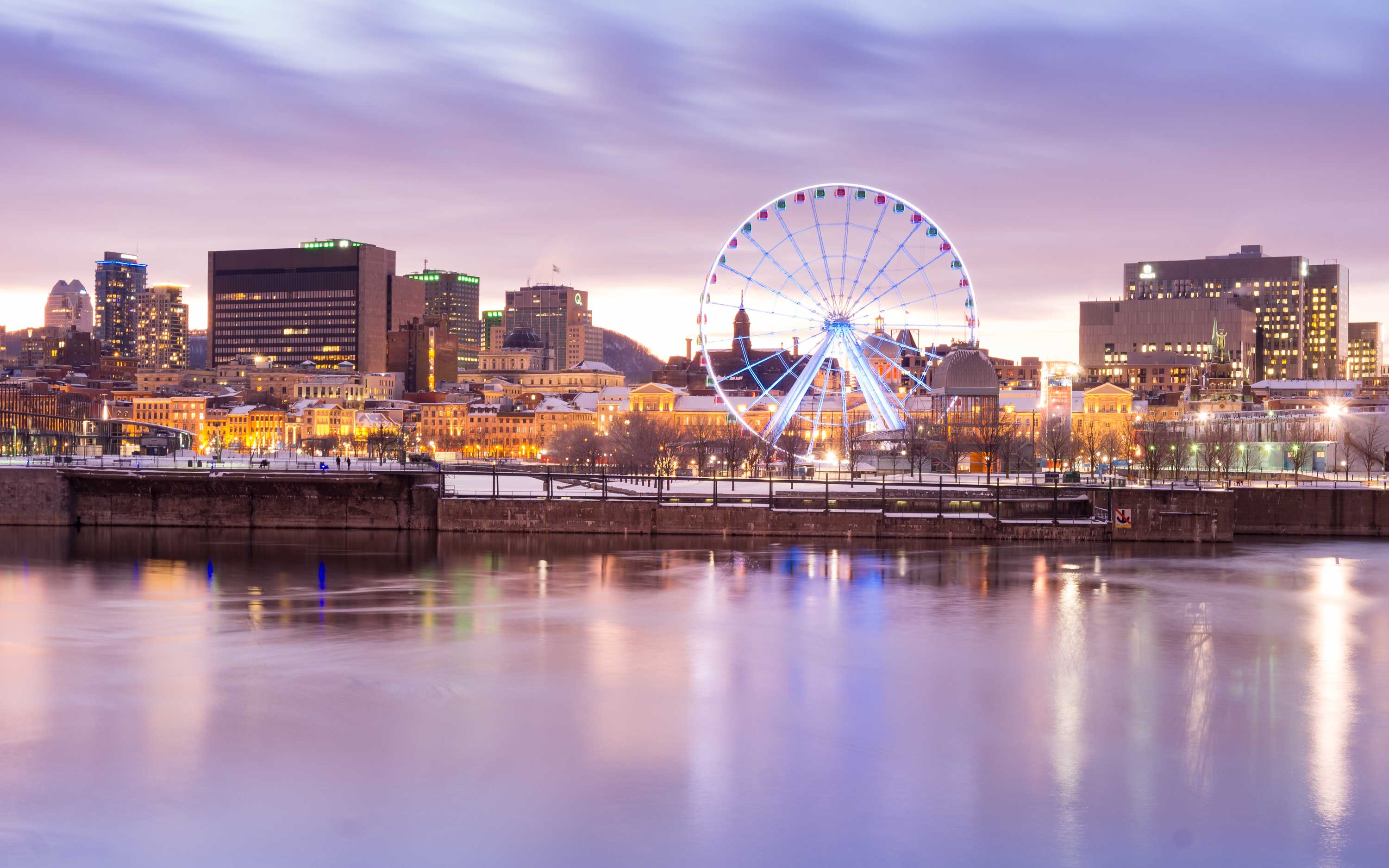 AIFS-French-Canada-Tour-Montreal-Old-Port-Alter-Hafen-Riesenrad